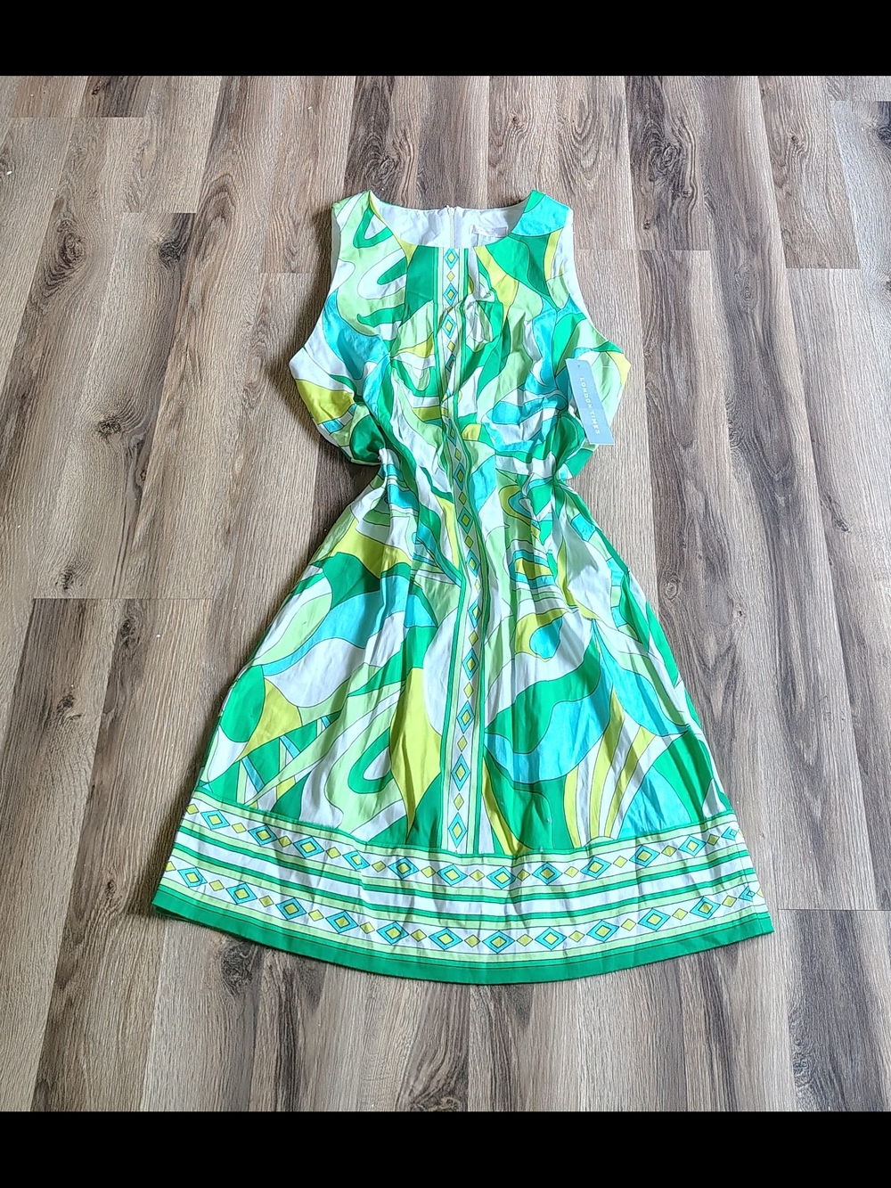 Ladies Size 14 SoCal Beachy Mermaid Midi Dress